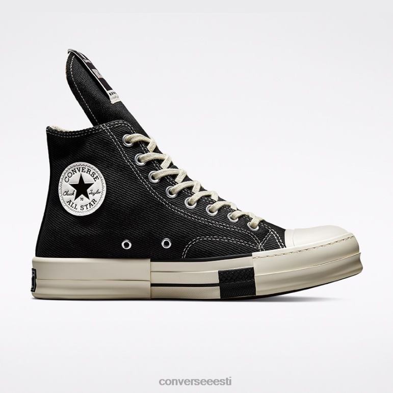 Converse x DRKSHDW drkstar padrun 70 kõrge top naised F0Z8P246 jalatsid must/haigur