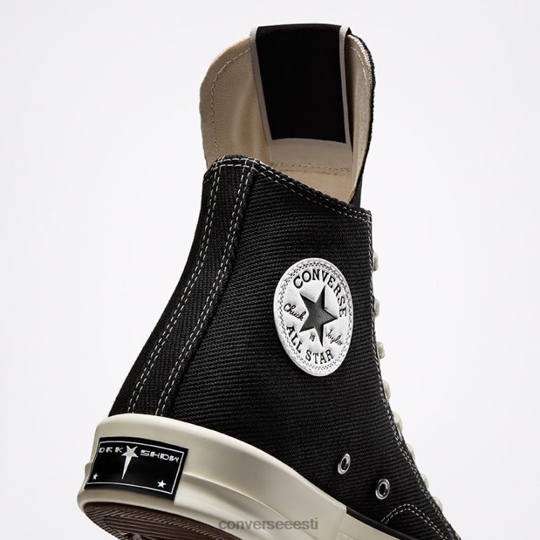 Converse x DRKSHDW drkstar padrun 70 kõrge top naised F0Z8P246 jalatsid must/haigur