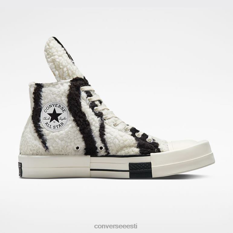 Converse x DRKSHDW turbodrk padrun 70 kõrge ülaosa naised F0Z8P170 jalatsid liilia valge/must/haigur