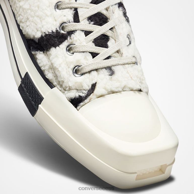 Converse x DRKSHDW turbodrk padrun 70 kõrge ülaosa naised F0Z8P170 jalatsid liilia valge/must/haigur