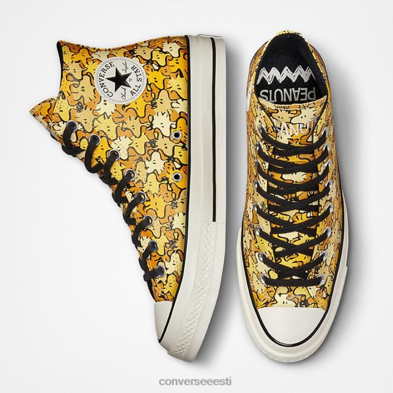 Converse x Peanuts padrun 70 kõrge ülaosa naised F0Z8P227 jalatsid soba/tsinkkollane/topaaskuld