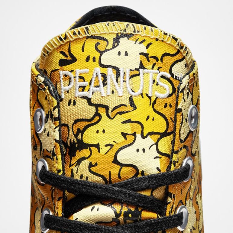 Converse x Peanuts padrun 70 kõrge ülaosa naised F0Z8P227 jalatsid soba/tsinkkollane/topaaskuld