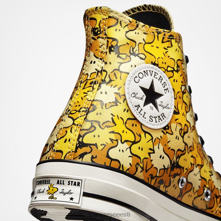 Converse x Peanuts padrun 70 kõrge ülaosa naised F0Z8P227 jalatsid soba/tsinkkollane/topaaskuld