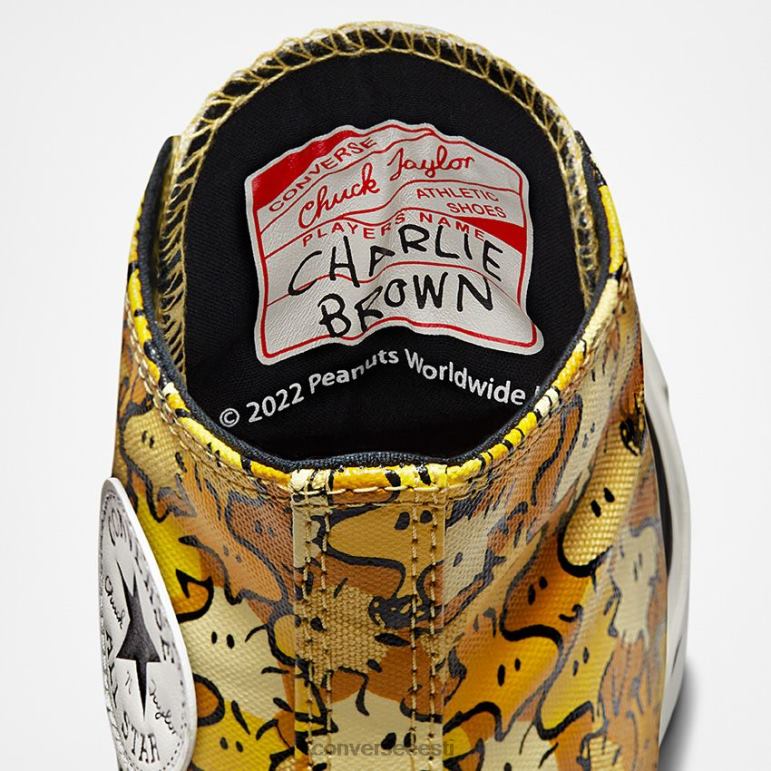 Converse x Peanuts padrun 70 kõrge ülaosa naised F0Z8P227 jalatsid soba/tsinkkollane/topaaskuld