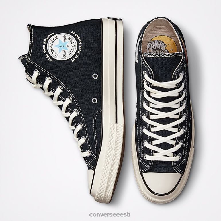 Converse x Sky High Farm Workwear 70 kõrge ülaosa naised F0Z8P225 jalatsid must/multi/haigur