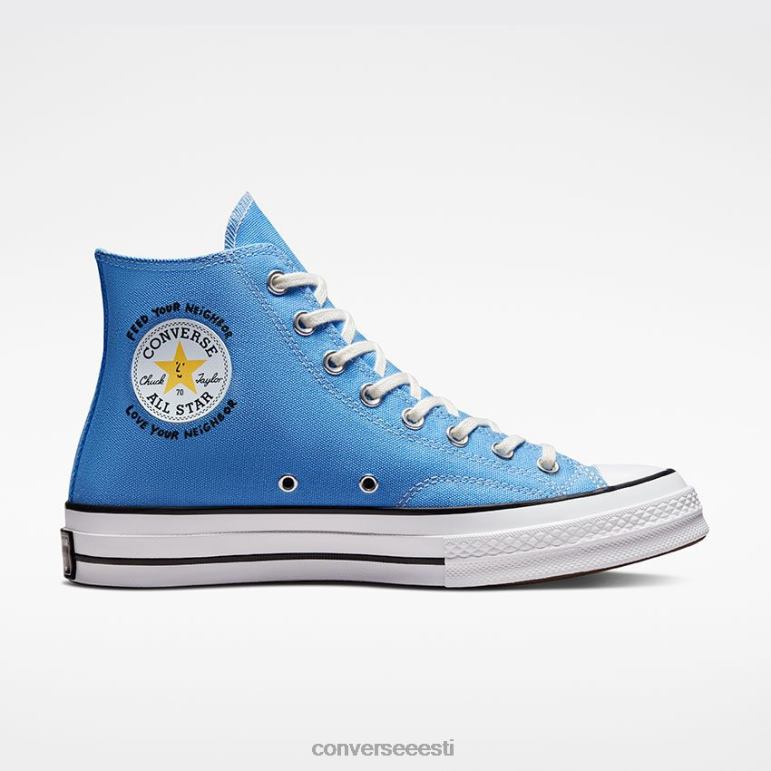 Converse x Sky High Farm Workwear padrun 70 kõrge ülaosa naised F0Z8P203 jalatsid ülikooli sinine/multi/haigur