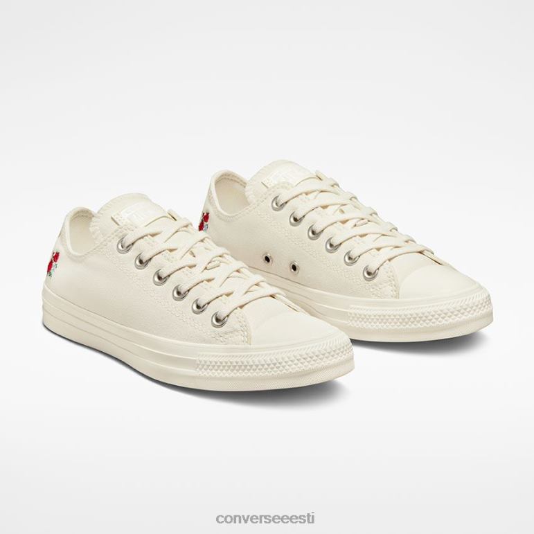 Converse Chuck taylor all star tikitud lilleline madal topp naised F0Z8P37 jalatsid haigru/päikesetõusu roosa