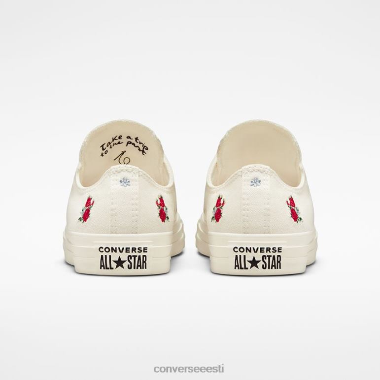 Converse Chuck taylor all star tikitud lilleline madal topp naised F0Z8P37 jalatsid haigru/päikesetõusu roosa