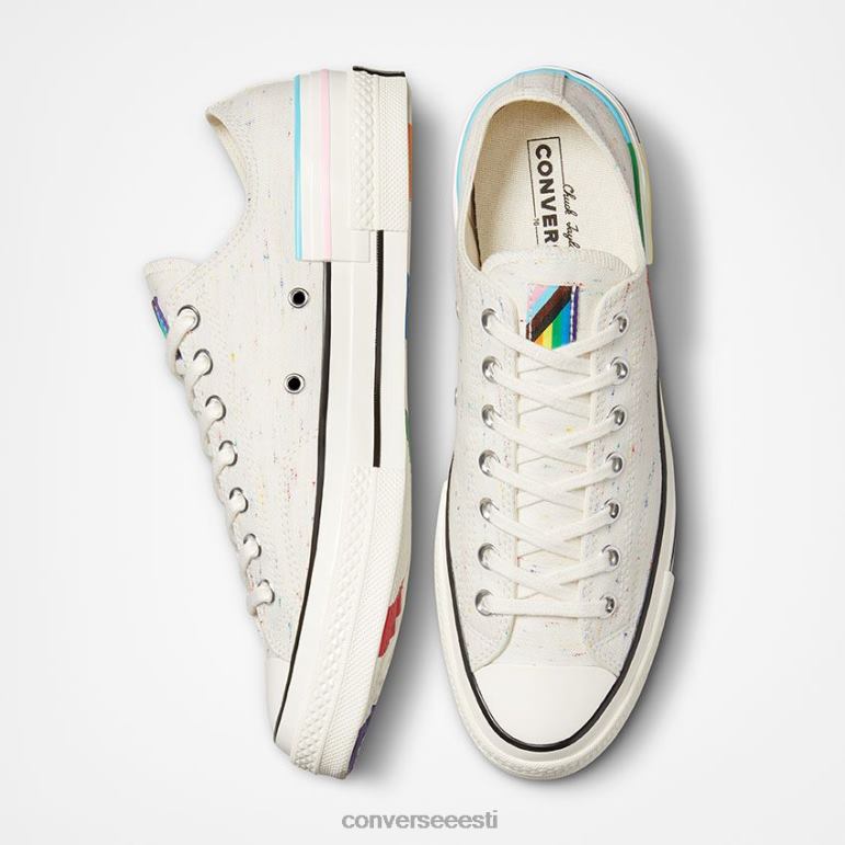 Converse chuck 70 pride madal top naised F0Z8P38 jalatsid valge/haigur/kurjassinine