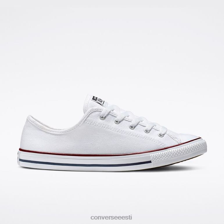 Converse chuck taylor all star hõrk madal top naised F0Z8P66 jalatsid valge/punane/sinine