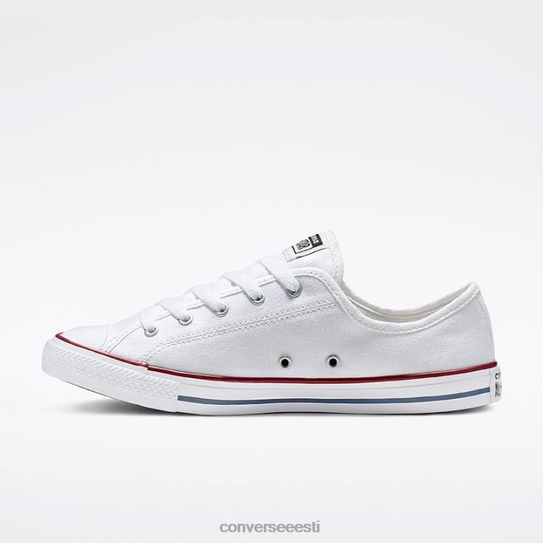 Converse chuck taylor all star hõrk madal top naised F0Z8P66 jalatsid valge/punane/sinine
