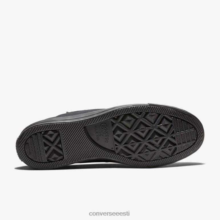 Converse chuck taylor all star laiune madal top naised F0Z8P4 jalatsid must ühevärviline