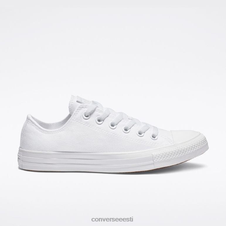 Converse chuck taylor all star madal top naised F0Z8P7 jalatsid valge ühevärviline