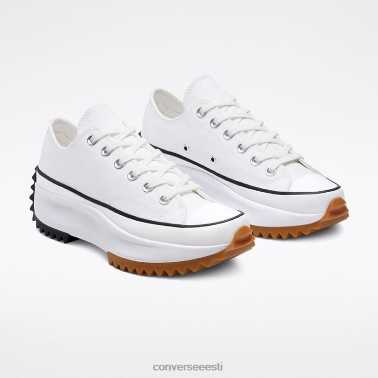 Converse jooksma star matk madal naised F0Z8P65 jalatsid valge/must/kumm