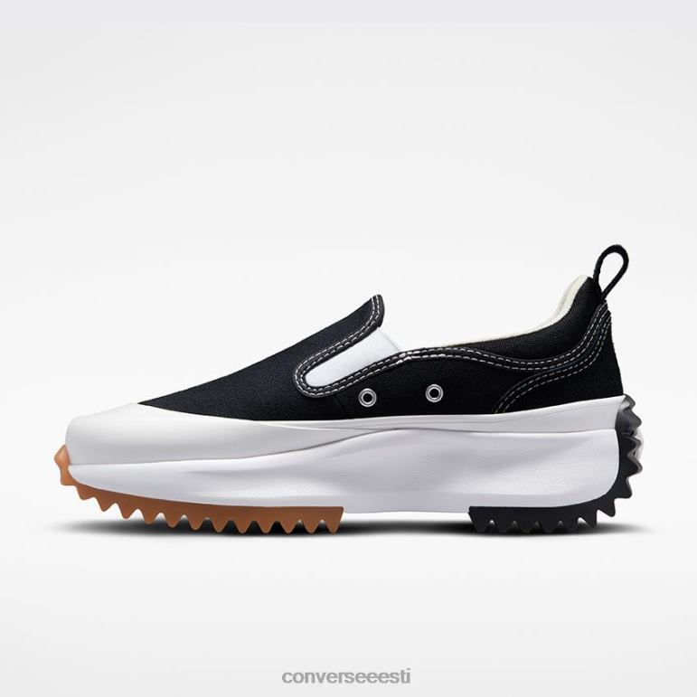 Converse jooksma täht matk slip platvorm madal top naised F0Z8P36 jalatsid must valge