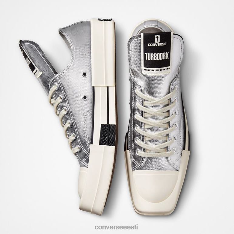 Converse turbodrk padrun 70 madal top naised F0Z8P40 jalatsid hõbe/haigur/must