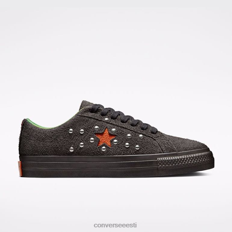 Converse x Come Tees One Star madal ülaosa naised F0Z8P48 jalatsid must oliiv/oranž tiiger/must
