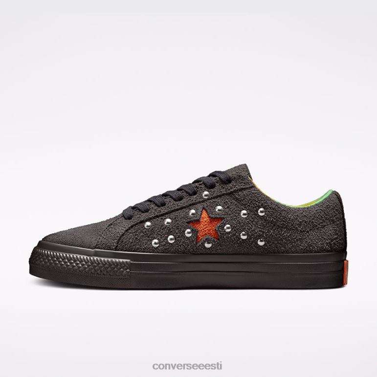 Converse x Come Tees One Star madal ülaosa naised F0Z8P48 jalatsid must oliiv/oranž tiiger/must