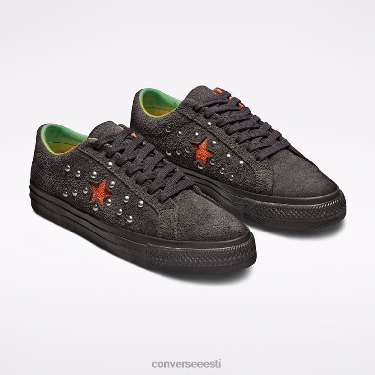 Converse x Come Tees One Star madal ülaosa naised F0Z8P48 jalatsid must oliiv/oranž tiiger/must