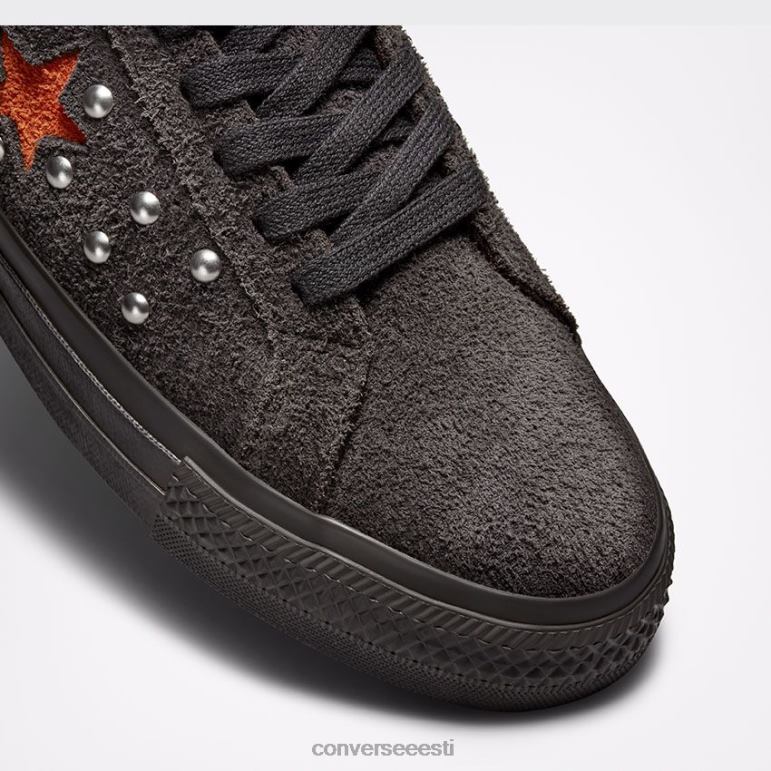 Converse x Come Tees One Star madal ülaosa naised F0Z8P48 jalatsid must oliiv/oranž tiiger/must