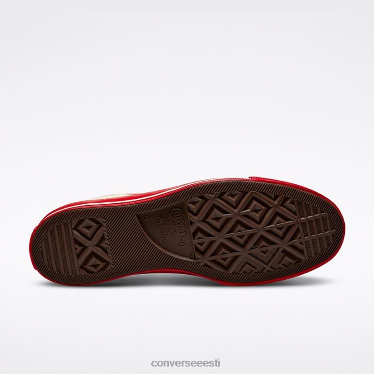 Converse x Comme des Garcons PLAY padrun 70 madal ülaosa naised F0Z8P58 jalatsid põline/punane/haigur