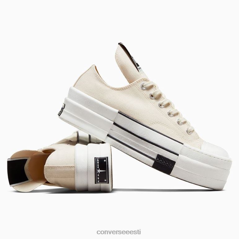 Converse x DRKSHDW DBL DRKSTAR padrun 70 madal ülaosa naised F0Z8P15 jalatsid looduslik elevandiluu/must/haigur