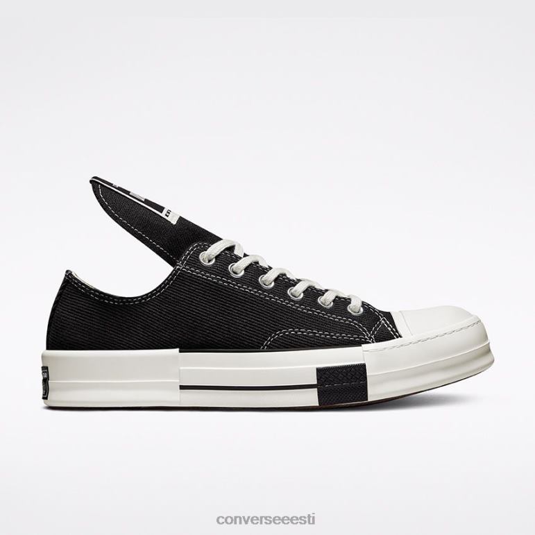 Converse x DRKSHDW drkstar padrun 70 madal top naised F0Z8P63 jalatsid must/haigur