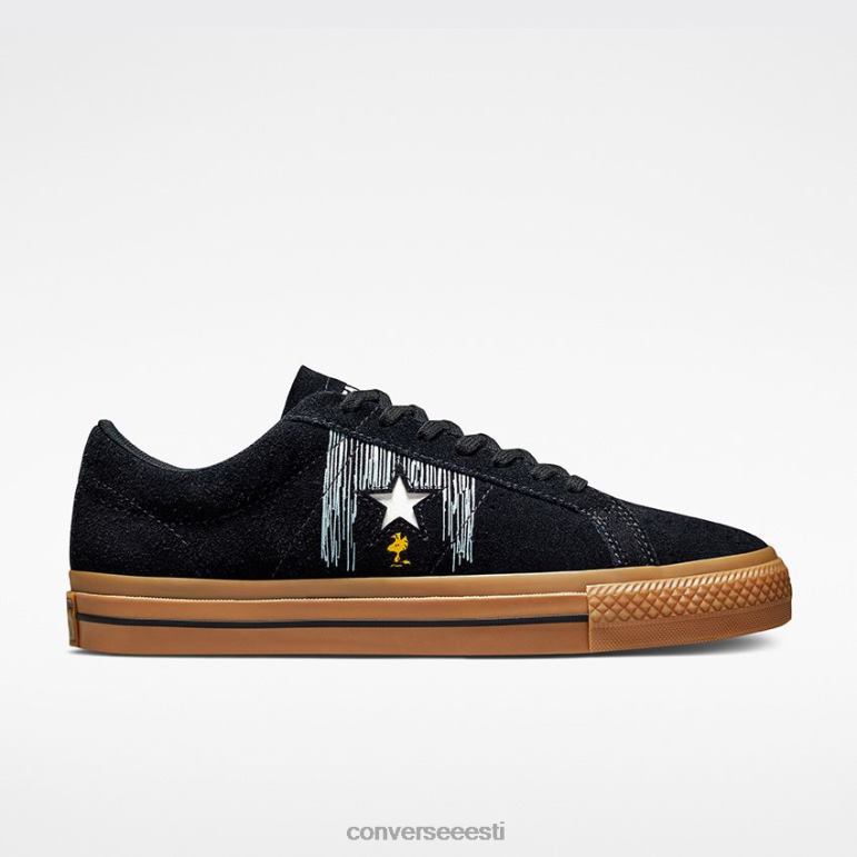 Converse x Peanuts One Star madal ülaosa naised F0Z8P55 jalatsid must/hagar/kummmesi